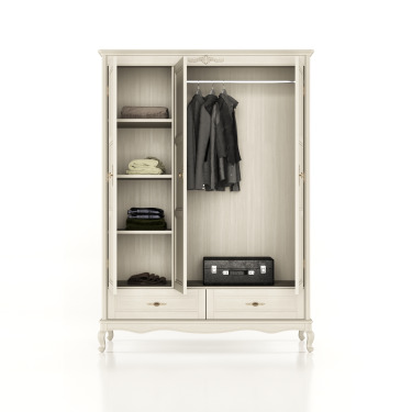 Šatní skříň 3D Florencie white