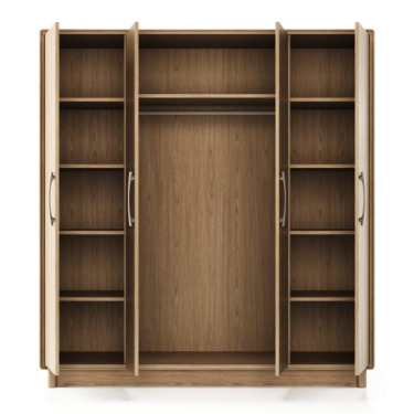 Šatní skříň Plank 4D